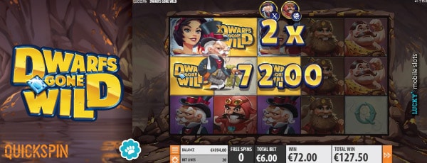 Dwarfs Gone Wild Slot With Banker Bonus Feature