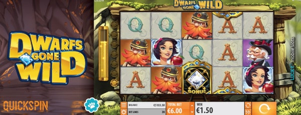 Dwarfs Gone Wild Slot Machine With Bonus Meter