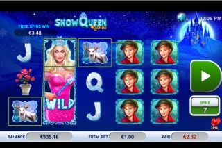 Snow Queen Riches Slot Free Spins