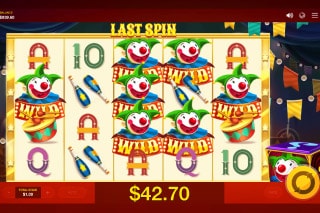 Wild Circus Slot Jester Spins