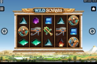 Wild Scarabs Mobile Slot Machine