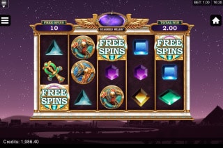 Wild Scarabs Slot Free Spins Bonus Round