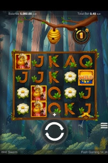 Wild Swarm Mobile Slot Game