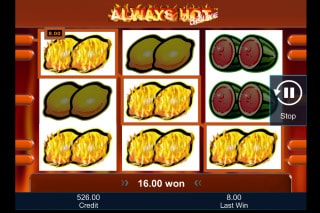 Always Hot Deluxe Mobile Slot Win