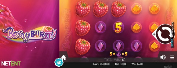 Berryburst Slot Game By NetEnt