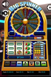 Big Spinner Mobile Slot Machine