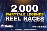 Win Up To 2,000 Cash In The Casumo Fairytale Legends Reel Races
