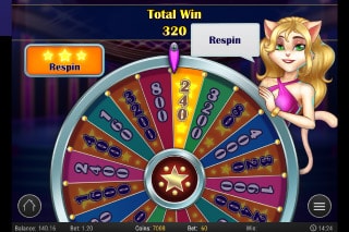 Cats And Cash Slot Wheel of Fortune