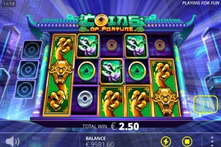Coins Of Fortune Slot Win