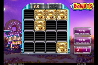 Donuts Mobile Slot Bonus