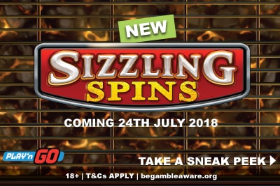 New Sizzling Spins Slot Coming July 2018