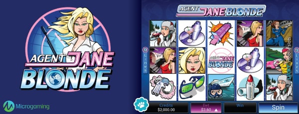 Original Agent Jane Blonde Slot Game