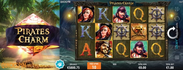 Pirates Charm Mobile Game