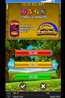 Rainbow Riches Drops of Gold Big Bet