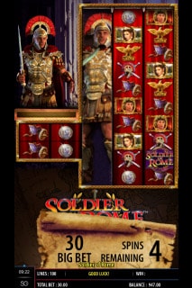 Soldier of Rome Mobile Slot Big Bet