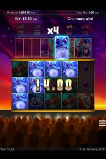 Turn It Up Slot Bonus