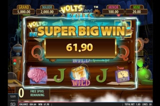 Volts And Bolts Mobile Slot Super Big Win