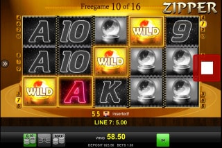 Zipper Mobile Slot Free Spins