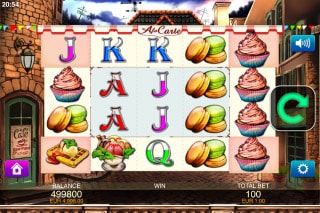 A La Carte Mobile Slot Game
