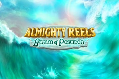 Almighty Reels Realm of Poseidon Slot Logo