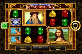 Da Vinci Diamonds Masterworks Slot Mega Symbols