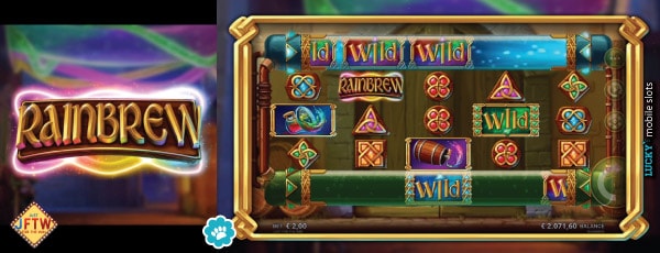 JFTW Rainbrew Slot Machine Preview