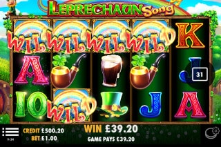 Leprechaun Mobile Slot Wilds