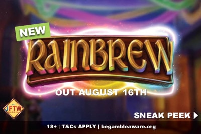 New JFTW Rainbrew Slot Game Coming August 2018