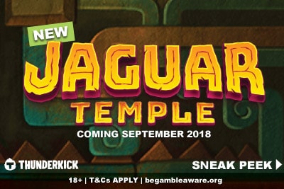 New Thunderkick Jaguar Temple Mobile Slot Coming September 2018