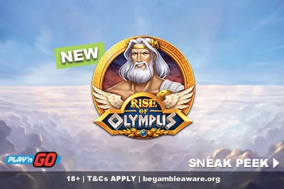 New Play'n GO Rise of Olympus Mobile Slot Game Coming Soon