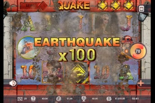 Quake Mobile Slot Earthquake x100