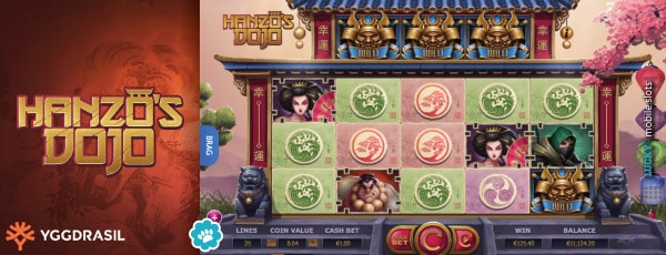 Yggdrasil Hanzos Dojo Slot Game