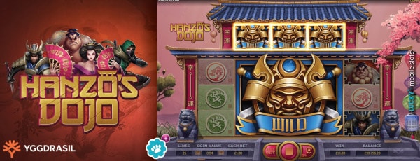 Hanzo' Dojo Mobile Slot Game