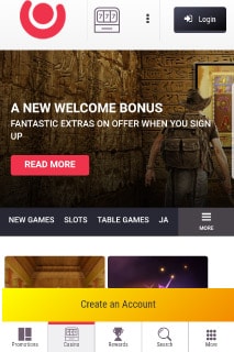 Guts Casino Lobby New