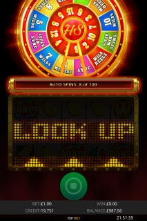 Hot Spin Mobile Slot Bonus