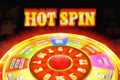 Hot Spin Mobile Slot Logo