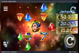 Joker Gems Mobile Slot Machine
