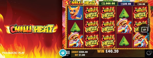 Chilli Heat Slot machine With 3 Jackpots