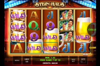 Stein Haus Slot Free Spins Win