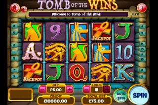 Tomb Of The Wins Mobile Slot Machine