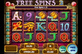 Tomb Of The Wins Slot Free Spins