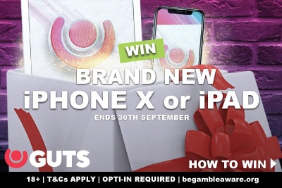 Win New iPhone X or iPad In GUTS-MAS This September