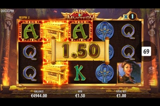 Ark of Mystery Mobile Slot Wilds Respins