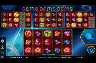 Gems Gems Gems Mobile Slot Game