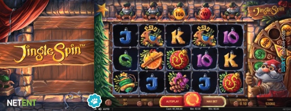 NetEnt Jingle Spin Mobile Slot Game