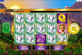 MegaJackpots Golden Goddess Slot Win