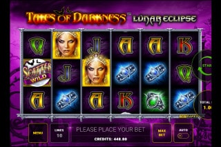 Tales of Darkness Lunar Eclipse Mobile Slot Machine