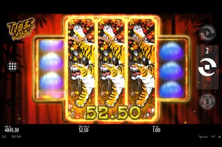 Thunderkick Tiger Rush Slot Bonus Win