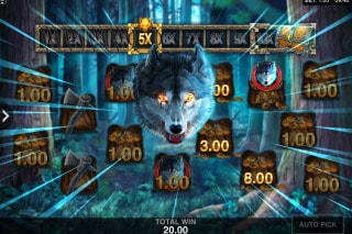 Wicked Tales Dark Red Mobile Slot Bonus Game