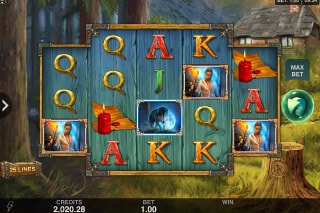 Wicked Tales Dark Red Mobile Slot Game